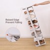 HAIXIN Shoe Rack for Closet - Stackable Shoe Organizer for