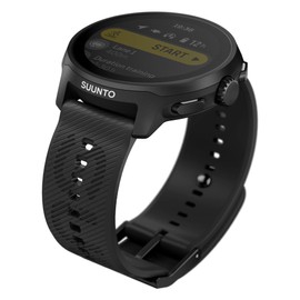 SUUNTO RUN Watch 22 ATH6 Silicone Strap All Black S+M