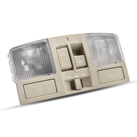 CULMKARI Cab Interior Ceiling Roof Reading Lamp Fits for Maz-da 3 Replaces BBM6-69-970B-75 BBM6-69-970-75 BBM6-69-970A-75 Overhead Console w/Dome Map Light and Sunroof Switch