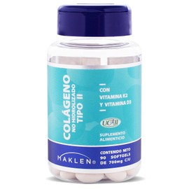 Colageno Tipo Maklen Lonza Adicionado Vitaminas Articulaciones Cartílago Softgels