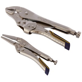 Irwin T77T3 Visegrip 10RW & 6LN Fast Release Locking Plier Set, 2 Pieces