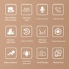 Indoor Security Camera, WiFi Camera with Phone App, 360° Pan