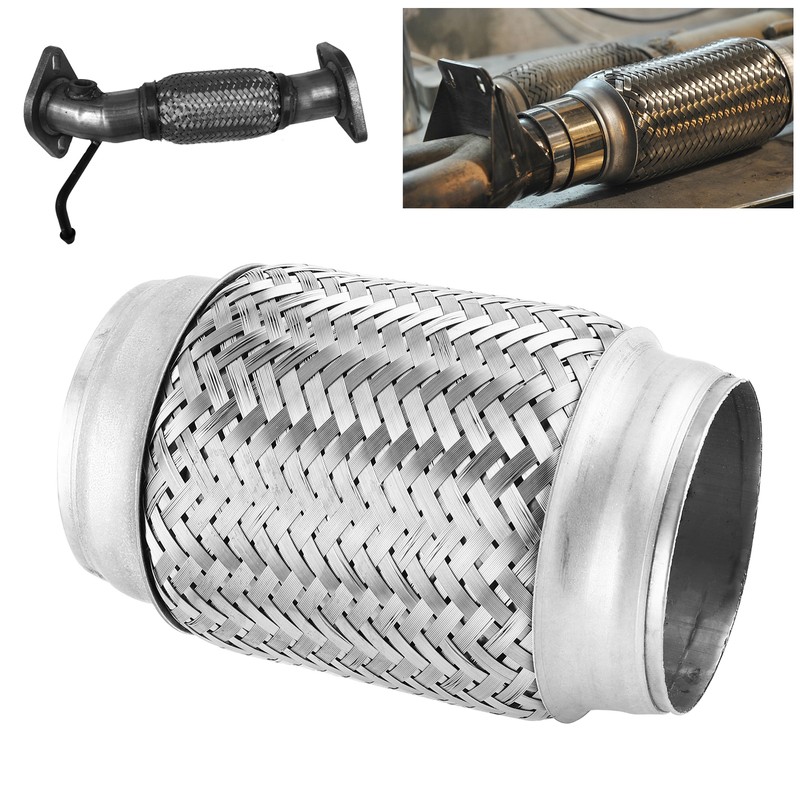 Exhaust Flex Tube Bellows Joint Flexible Pipe Stainless Steel Braided