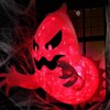 Gazaar Inflatable Ghost LED Flying Ghost Window Hallowmas Yard Decoration