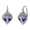 WINNICACA Tree of Life Birthstone Earrings Sterling Silver Christmas Birthstone