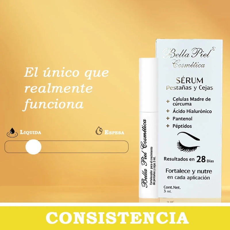 Serum Bella Piel Para Alargar Pestanas Acido Hialuronico 3ml