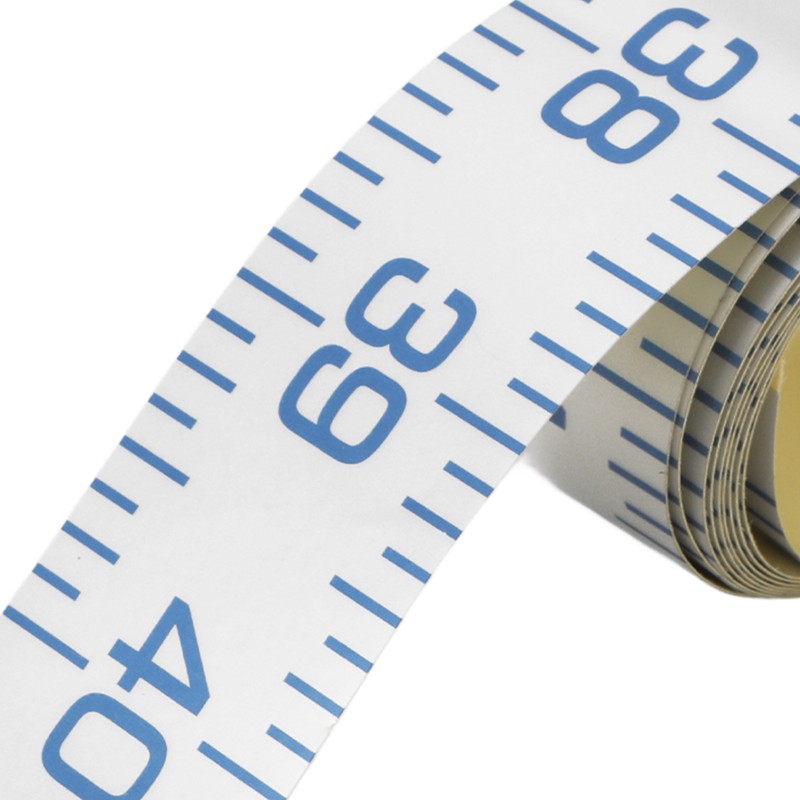 40in Fish Ruler Waterproof Adhesive Fish Measuring Tape Fishing Measuring