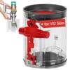 Cleptorize Dust Container for Dyson V12 Detect Slim/V10 Digital Slim