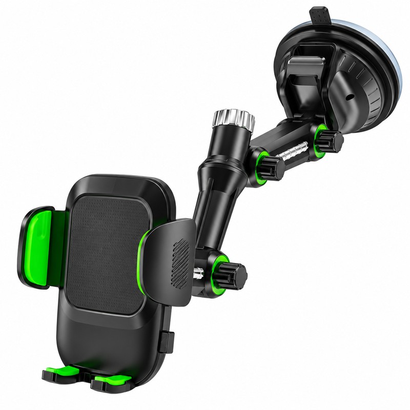 Suction Cup Car Phone Holder for Windshield & Dashboard –