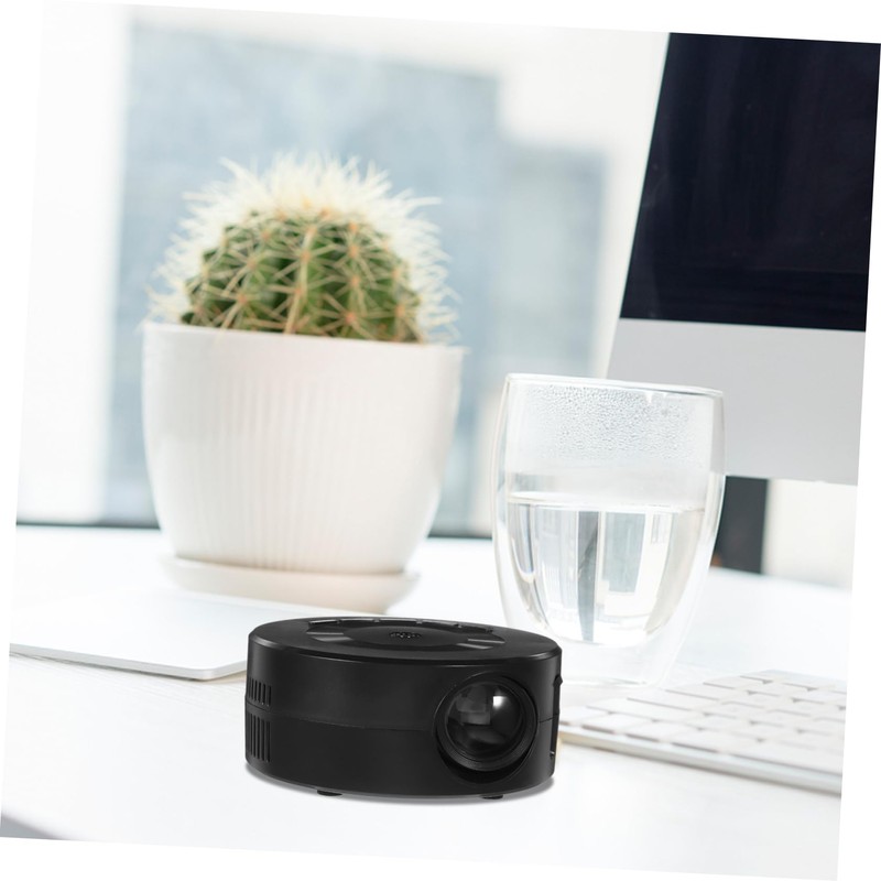 IWOWHERO Portable Mini Projector with Built Speaker Wireless Screen Mirroring