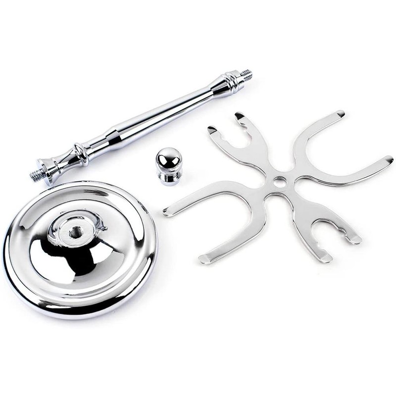 4 Prong Razor and Brush Stand Shaving Brush Holder Stand