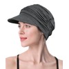 Winitas - Gorra de béisbol suave para mujer, Gris Salud