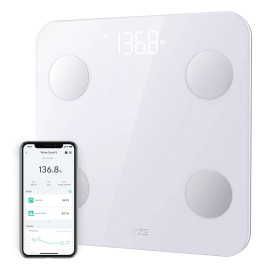 WyzeCam Wyze Scale S, Scale for Body Weight, Digital Bathroom Scale for Body Fat, BMI...