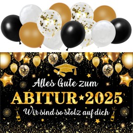 ABI 2025 Graduation Decoration, Graduation Decoration, Graduation Exam Success, Graduation 2025 Garland with Graduate Hat Motifs, Graduation Decoration for Graduation Parties