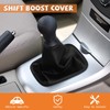 VKGUG Gear Shift Boot Cover Compatible with Toyota Corolla 2007-2013