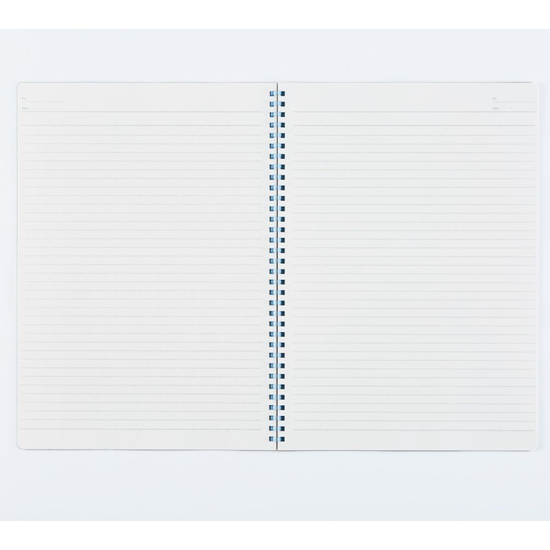 Kokuyo S121AT-DB Campus Soft Ring Notebook, A4, Dotted A-Ruled, 40