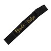 8Pcs Bride Bridesmaid Sash Gold Letters Hypoallergenic Material Wedding Bride
