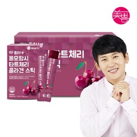 Perfect for a healthy lifestyle, Montmorency Tart Cherry Collagen Jelly Stick 20g 1 box (60 packs total) / 미쁨생활건강 딱좋아 몽모랑시 타트체리 콜라겐 젤리스틱 20g 1박스 (총 60포)
