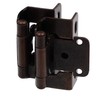 DecoBasics 20 Pack Oil Rubbed Bronze Cabinet Hinges for Cabinet