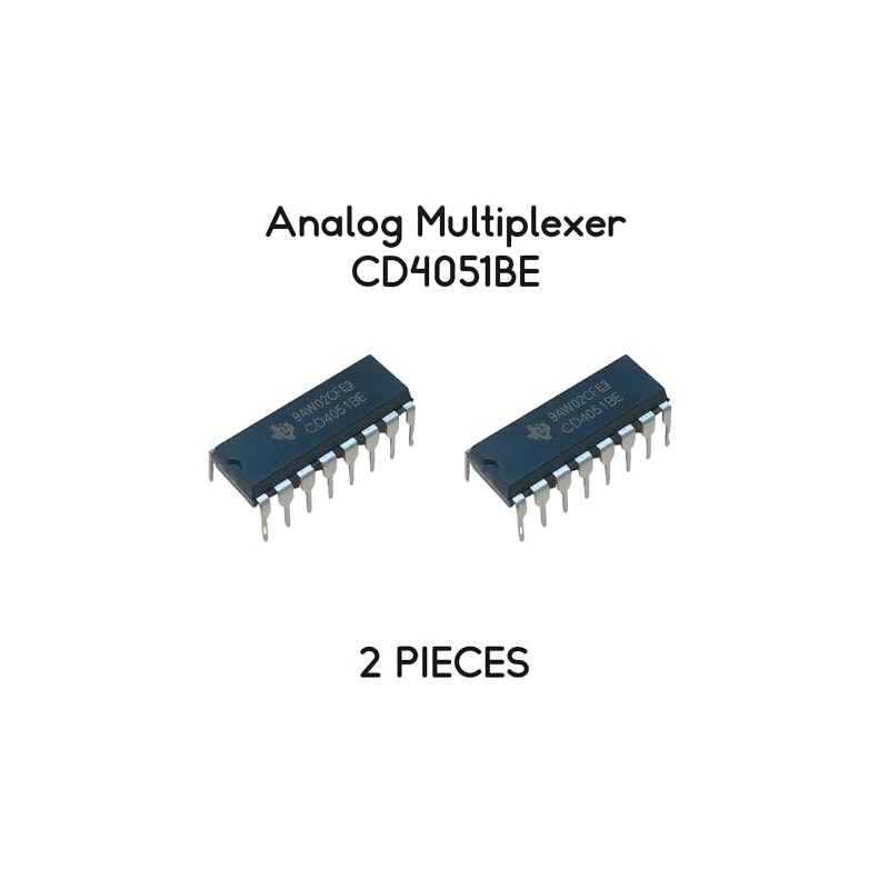 CD4051BE CD4051B CD4051B CD4051 Analog Multiplexer Set of 2