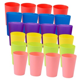 WOONEKY 24-Piece Interactive Stacking Cups Set for Boys and Girls Speed Games Toy for Family Fun and Educational Play for Parties Competitions and Travel
