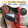 Auto Door Rearview Mirror Protective Trim Cap Compatible with Toyota