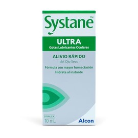 Systane Ultra Solución, 10ml, Pack of 1                                                                                                               