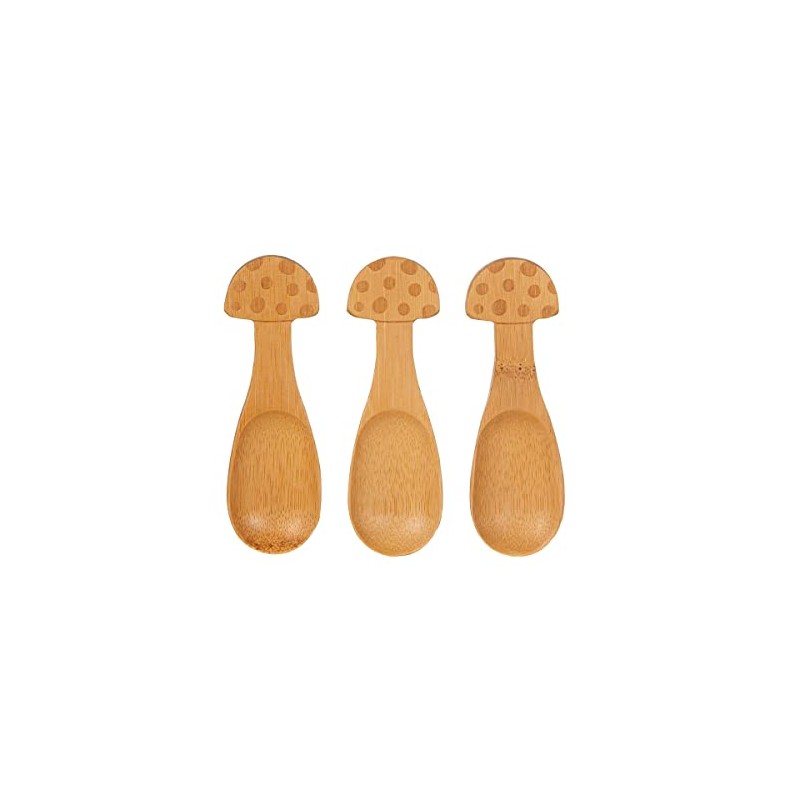 Sass & Belle Mushroom Bamboo Spoons - Set of 3