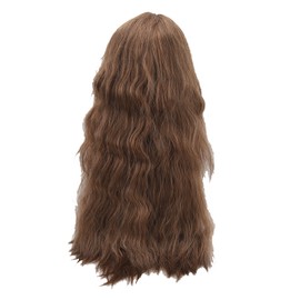 Women Long Curly Wigs Central Parting Universal Wig Headgear for Cosplay Daily Life