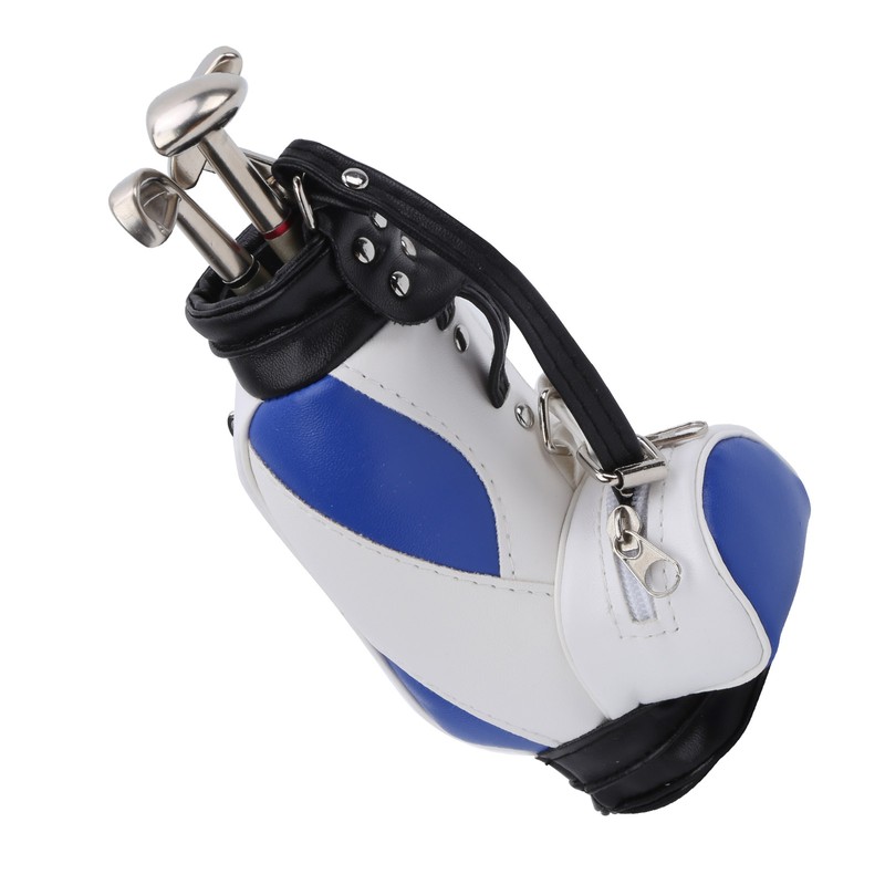 Mini Golf Pens Holder with Pen for Desk Decoration Golf