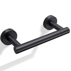 Day Moon™ Matte Black Toilet Paper Holder - Wall Mount Modern Roll Holder for Bathroom