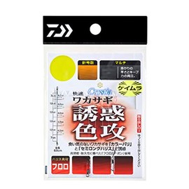 DAIWA Cristia Comfortable Wakasagi KC Temptation Color Attack Multi, 7 Pieces, No. 1.0