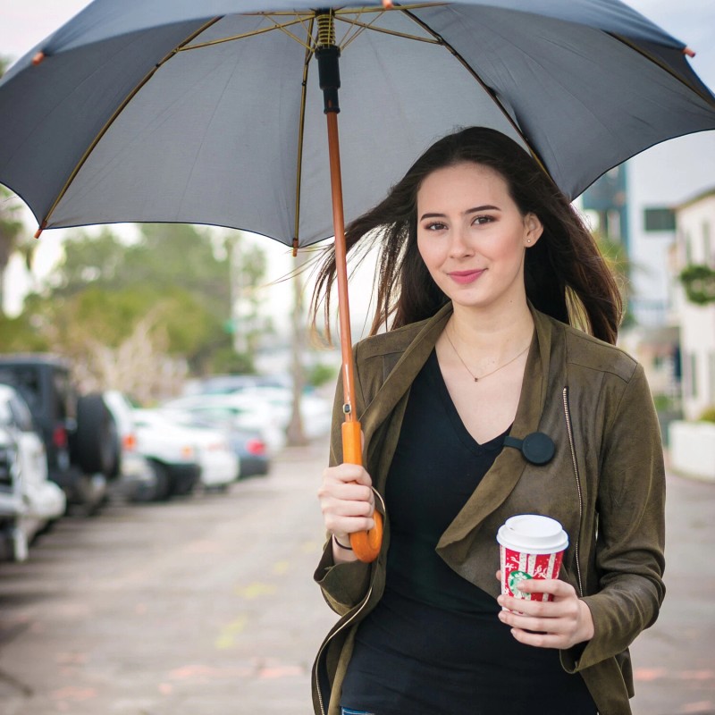 Tokk™ Tokk Bluetooth® Wearable Hands-Free Smart Assistant 3.0 Speaker (Black)