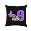 Retro Football Player Apparel Retro Purple Foam Finger Football Player