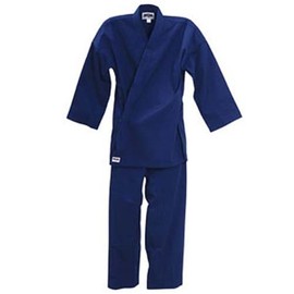 Macho 8.5oz Traditional Karate Gi / Uniform - Black / Size 7