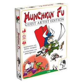 Pegasus Spiele 17233G – Munchkin Fu Guest Artist Edition Kovalic Version