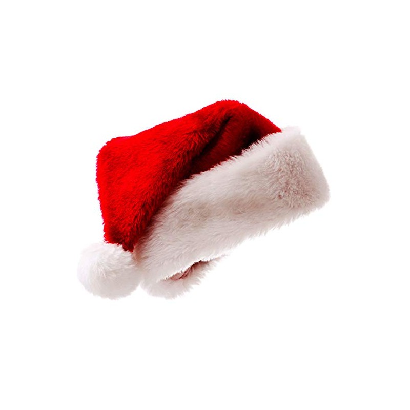 Longsing Christmas hat, Santa hat, Santa hat, red Santa hat,