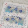 Ice Rose Handmade Nail Tips - Stiletto M / 얼음장미