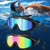 Unbranded 2Pack Swimming Goggles Pool Swimming Goggles Anti-fog Coating for
