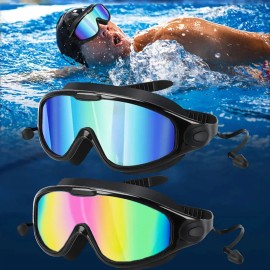 Unbranded 2Pack Swimming Goggles Pool Swimming Goggles Anti-fog Coating for Adults