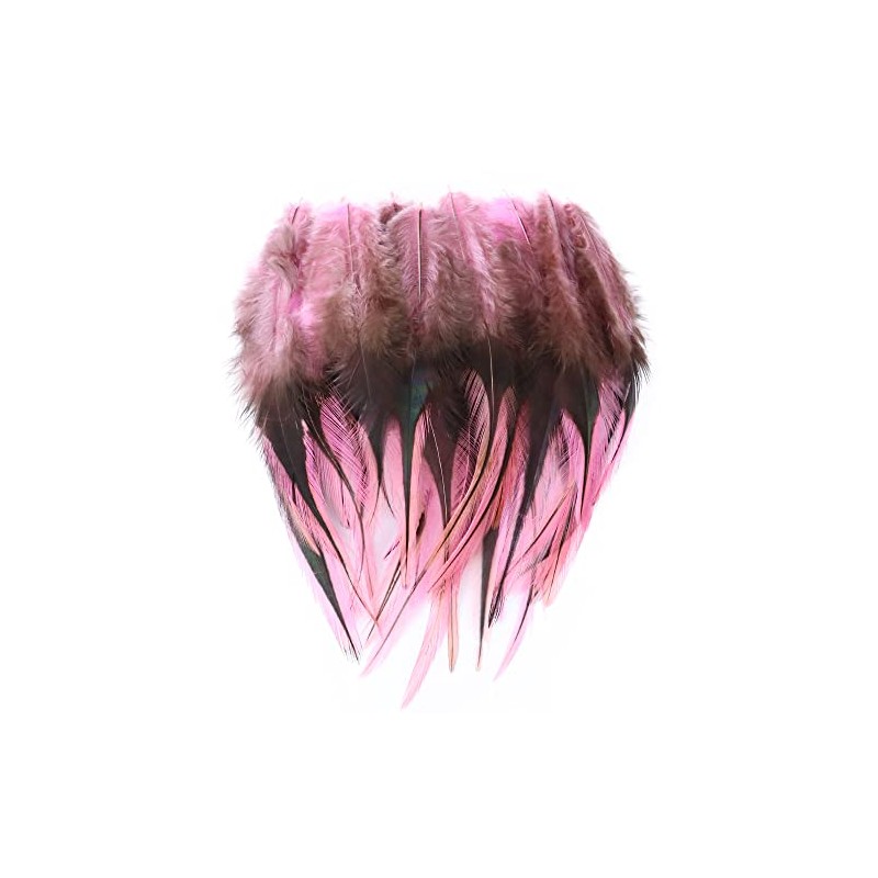 FEARAFTS Rooster Saddle Feathers for Crafts Decoration DIY Jewelry Making