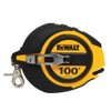 DEWALT Tape Measure, 100-Foot, Self-Lock, Solid Chrome Finish, Rubber Grip