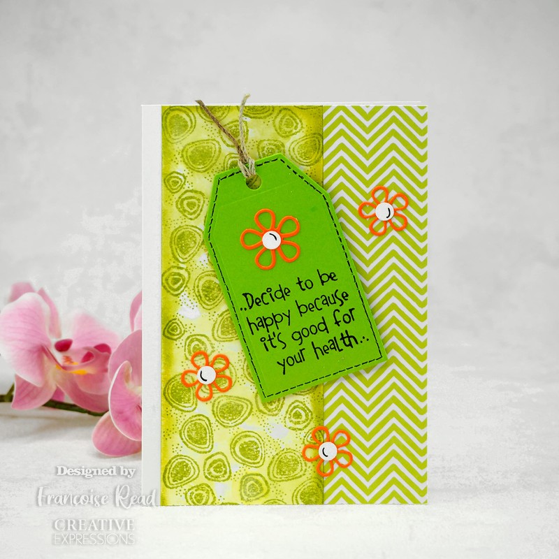 Francoise Collection - Clear Magic Stamp Set - Happy Motivation