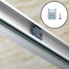 4 Pcs 25mm Shower Door Rollers, Replacement Sliding Shower Door