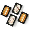 Gcardist Auto-pop Up Pink 35.6x25.4x6.4cm 6Pcs Cookie Box with Window