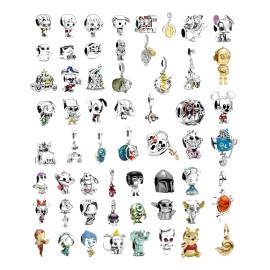 Charms Dijes Diversos Modelo Plata S925 Calidad Premium Joya