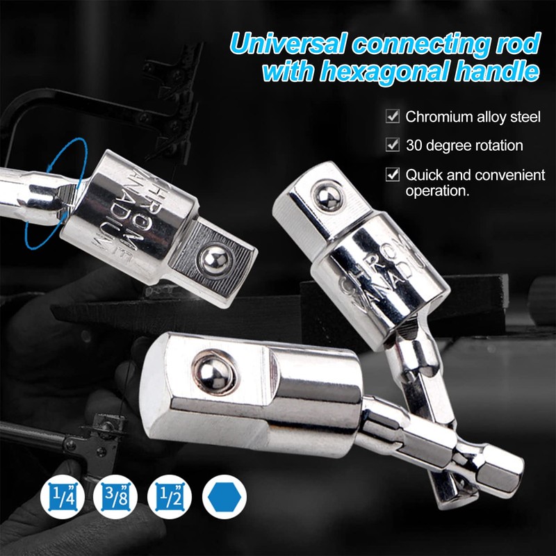 10 x Angle Attachment, 105 Angle Bit Holder, Socket Adapter,
