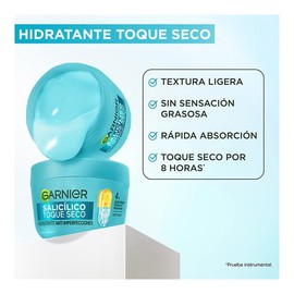 Hidratante Garnier Toque Seco Anti-imperfecciones con Acido Salicílico 85g