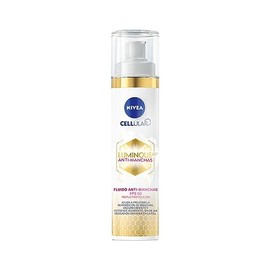 NIVEA Cellular Luminous630 Anti-Manchas Contorno De Ojos Anti-Ojeras (15 ml), Enriquecido + Cellular LUMINOUS630 Anti-manchas Fluido Facial Aclarador 