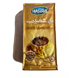 Extra hasseb turkish coffee super extra cardamom 500 grams Golden Hasseb قهوة حسيب